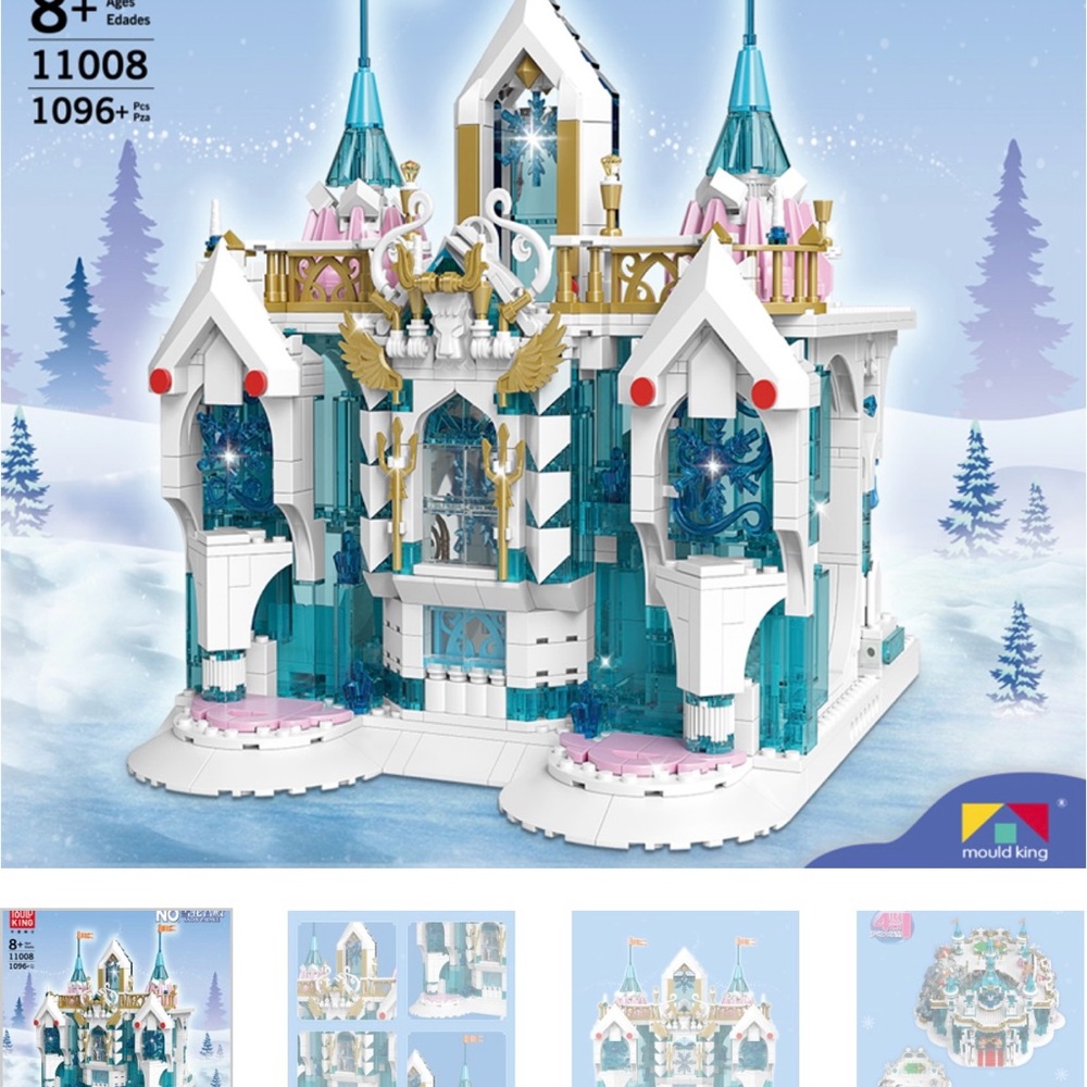 Lego Frozen Ice Castle Building Set